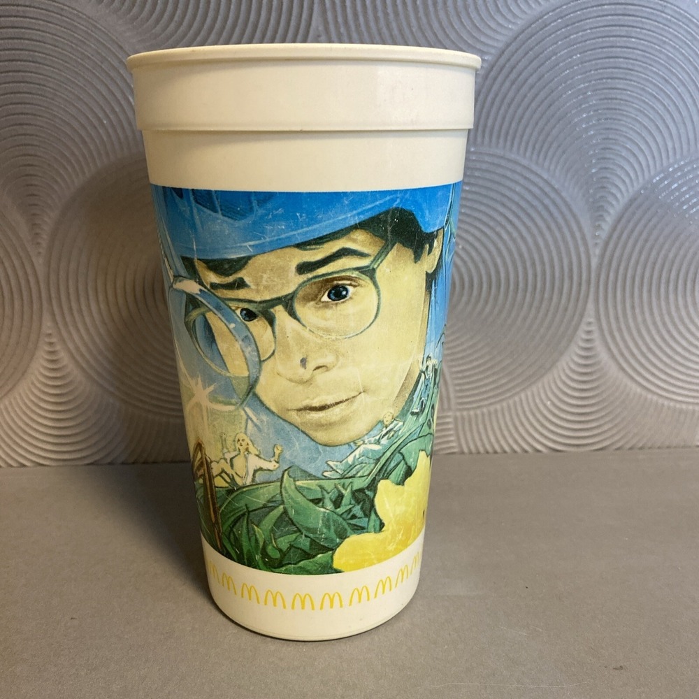 Vintage 1988 McDonald's Honey I Shrunk The Kids 32 oz Plastic‎ Cup Promo